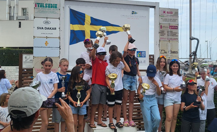 optimist il cv ravennate domina la spring cup