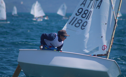 optimist prima giornata di regate follonica