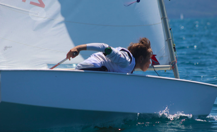 optimist vento variabile per la 2a giornata di regate follonica
