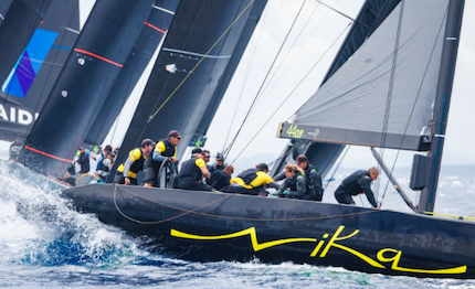 rc44 tre regate spettacolari porto cervo