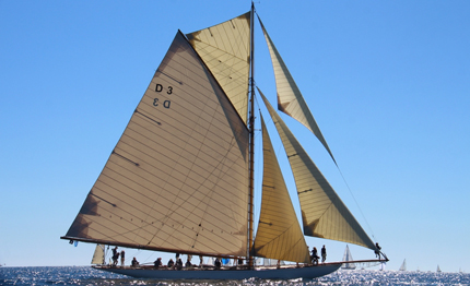 yc sanremo una flotta di vele epoca per le grandi regate internazionali