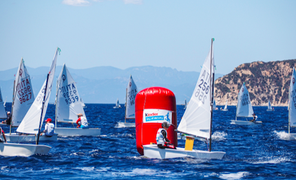 optimist tre belle prove oggi villasimius