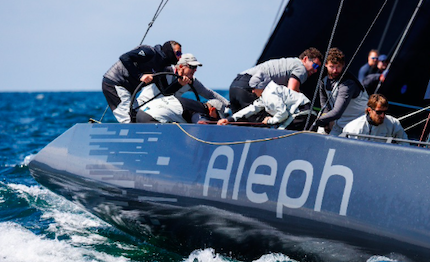 aleph racing prende il comando della 44cup marstrand