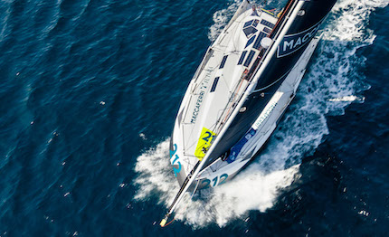 luca rosetti matteo sericano al via della les sables horta les sables