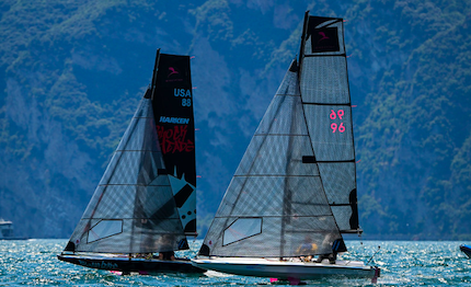 conclusa malcesine la xii foiling week
