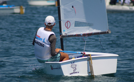 optimist al mondiale di portorose tutti gli azzurri in gold fleet