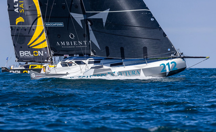 les sables horta rosetti sericano nel gruppo di testa