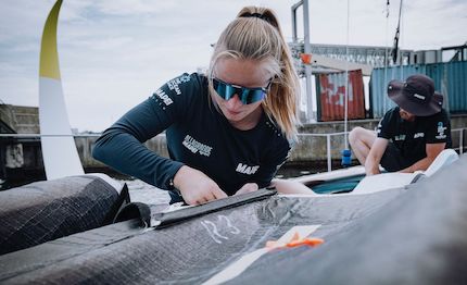 the ocean race europe sant ambrogio il suo team fanno il miracolo