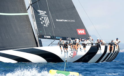 american magic si prende la testa della puerto portals 52 super series