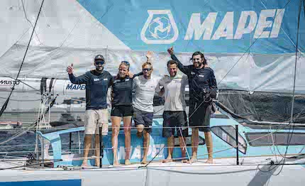 the ocean race europe posto cartagena per allagrande mapei