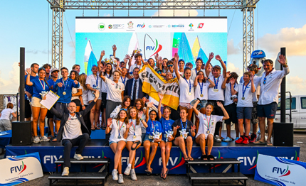 formia concluso il campionato italiano giovanile classi in doppio