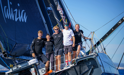 the ocean race europe una 3a tappa quot bollente quot