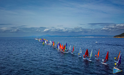 concluso il campionato europeo windsurfer class 2025 punta ala