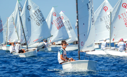 conclusa ostia la 4a tappa del circuito optimist italia