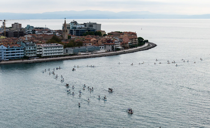 alla barcolana va in scena il sup
