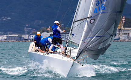 il j24 della svmm la superba vince la regata nazionale j24 di cervia