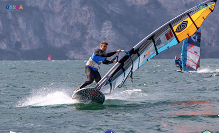 torbole due giornate perfette all ifca european championships slalom fin foil