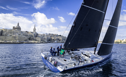 balthasar arte della pazienza la rolex middle sea race parla belga