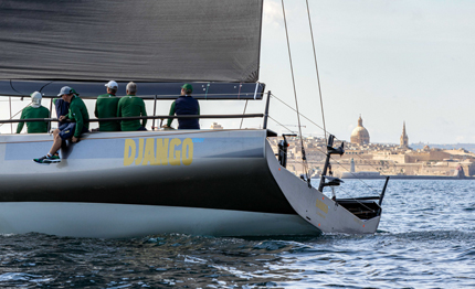 rolex middle sea race il 52 italiano django deer secondo assoluto primo irc