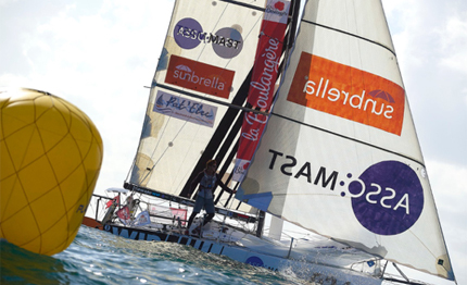 mini transat che gran regata per mathis bourgnon