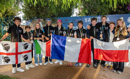 alla francia il primo sardinia team race world championship openskiff