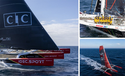 otto donne un trimarano partito assalto al trophee jules verne