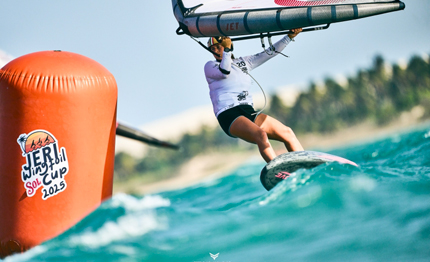 wingfoil racing world cup maddalena spanu on fire