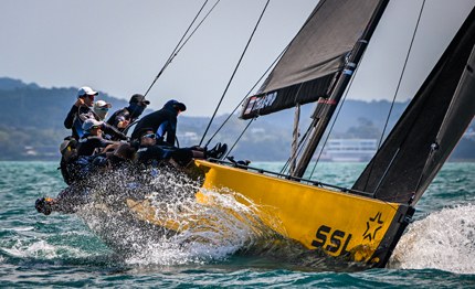 star sailors league vittoria thailandese con la regina suthida in equipaggio