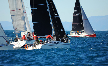 invernale del tigullio sabato seconda manche con trenta barche