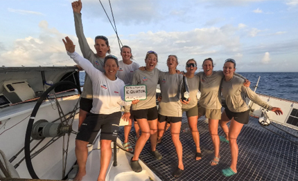 idec trofeo jules verne anche equatore dietro le spalle