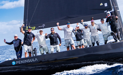 44cup peninsula racing torna al vertice con la vittoria puerto calero