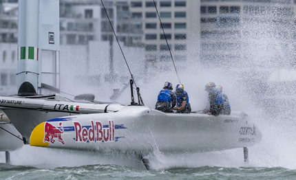 sailgp concluso un weekend impegnativo per il team red bull italy