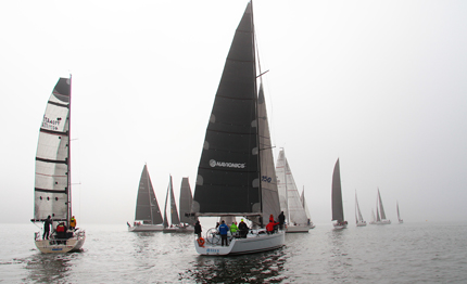 nebbia poco vento alla 3a giornata della sardina cup