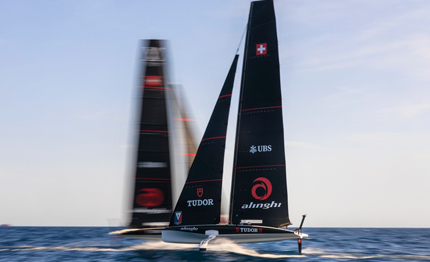 tudor team alinghi primi test verso la 38 america cup
