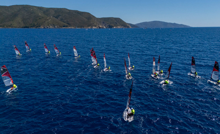 elba concluse le regate per open skiff rs aero