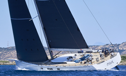 giorgio armani superyacht regatta trionfano moat liberty squared assegnata la silver jubilee cup