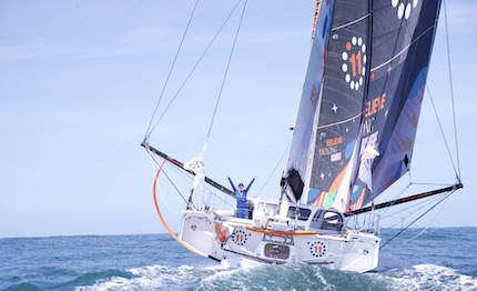 vendee arctique iniziata avventura di francesca clapcich verso il vendee globe