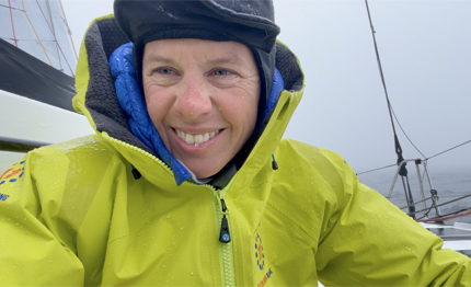 vendee arctique francesca clapcich la regata finisce solo al traguardo