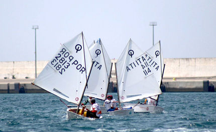 mondiale optimist italia vola anche squadre tre vittorie su tre tangeri
