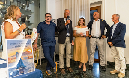 grande festa della vela napoletana per il libro storie campioni di napoli nell america cup di carlo zazzera