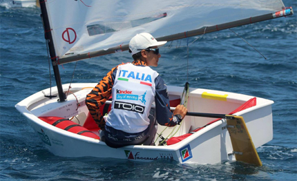 mondiale optimist demurtas sale al terzo posto