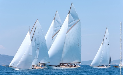 argentario sailing week vincono torben grael su scud di patrizio bertelli mauro pelaschier su leonore di mark faulkner