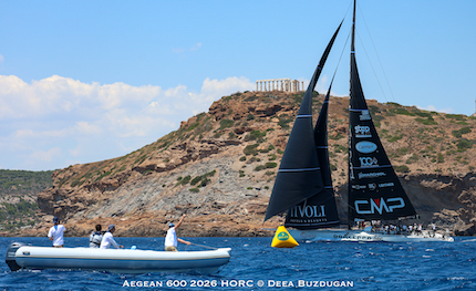 prosecco doc shockwave domina aegean 600 aiolos vince tra maxi irc
