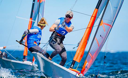 emilia salvatore pietro rizzi argento mixed ai campionati mondiali 29er
