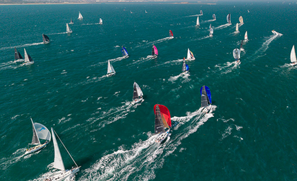 cherbourg partita la drheam cup con italiani al via nella combattutissima class40