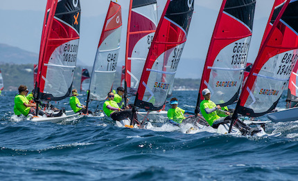 mondiale openskiff sei prove completate calasetta