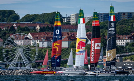 red bull italy sailgp team in germania un week end di crescita