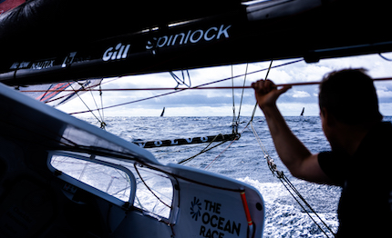 the ocean race atlantic malizia resta davanti dopo una notte tattica