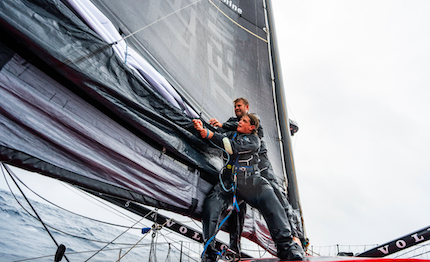 the ocean race atlantic giornata dura ma clapcich in testa