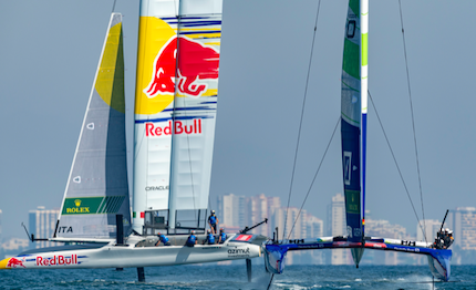 sailgp tre vittorie un podio valencia per red bull italy